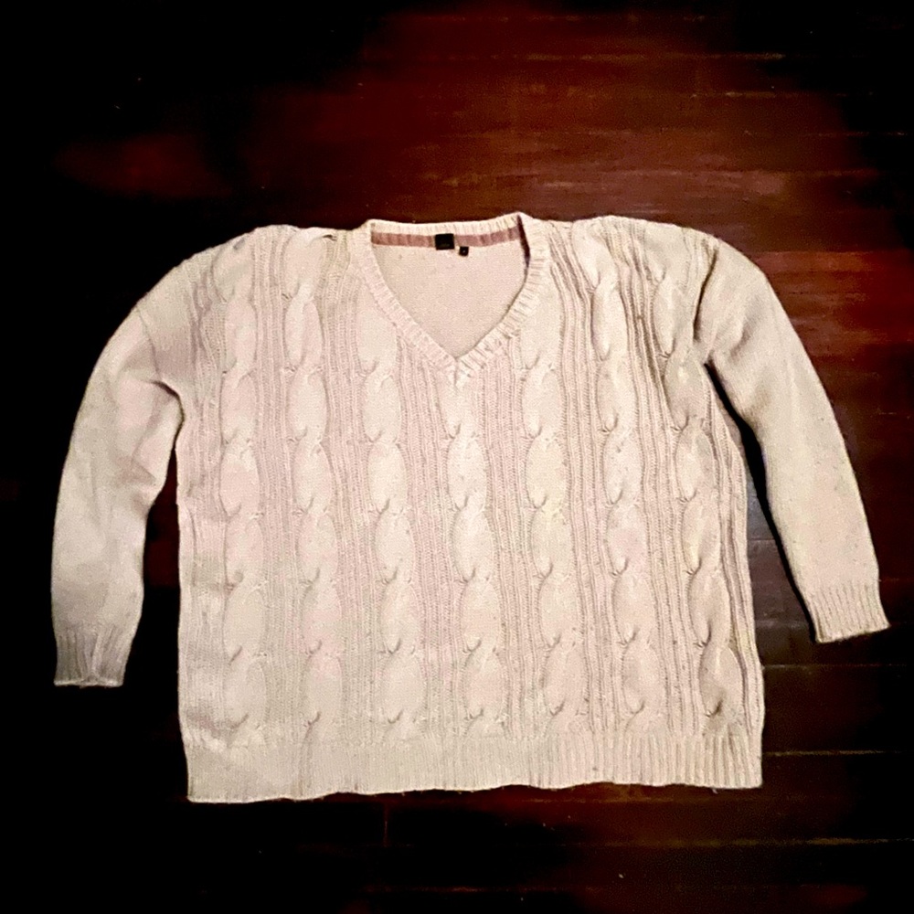 Cozy cable knit sweater by Twik (Simons exclusive).